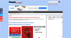 Desktop Screenshot of edmonton.foundlocally.com