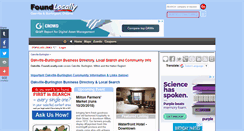 Desktop Screenshot of oakville.foundlocally.com